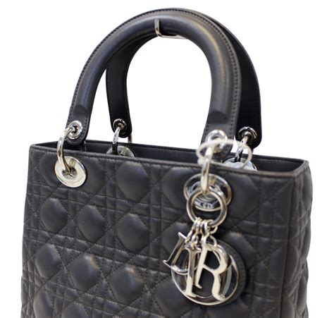 dior 2009 cannage quilted|CHRISTIAN DIOR Lambskin Cannage Large Lady .